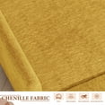 thumbnail image 5 of FFH Oversized Accent Chair with Ottoman, Lounge Chair Chenille Armchair Indoor, Cloud Sofa Chair for Living Room, Bedroom, Yellow, 5 of 7