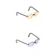 thumbnail image 1 of Juego De 2 Gafas De Sol De Muñeca BJD Para Hombre, Figura De Acción De 12 Pulgadas, Gafas De Metal perfke Gafas de sol, 1 of 9