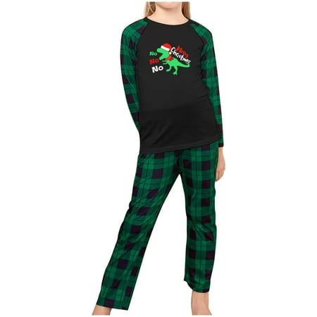 

Christmas Gifts Christmas Pajamas for Family 2022 Cute Classic Christmas Theme Pattern Family Christmas Pjs Matching Sets Holiday Loungewear Outfits