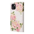 thumbnail image 2 of RFID Blocking Case For iPhone 15 Wallet Case for Women with Credit Card Holder, Cute Pattern Flower Designed Hand Strap Flip PU Leather Stand For iPhone 15, Love Rose, 2 of 8