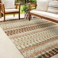 thumbnail image 5 of Addison Rugs Machine Washable Indoor/ Outdoor Addison Bravado Geometric Ikat Rug Canyon - 10' x 14', 5 of 5
