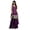 Wine, variant on Fashion Women's Embroiderd Work Navyblue Color Weding Wear Anarkali Kurta Sharara Set - Indian Ethnic Traditional Wear Kurta Set
