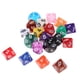 thumbnail image 4 of Juego de 20 dados poliédricos numéricos, perfecto para juegos de mesa y material escolar., 4 of 9