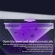 thumbnail image 2 of Mini UV Light Toilet Sanitizer Home Hotel Toilet Germicidal UV Lamp - White, 2 of 5