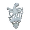 thumbnail image 7 of Hampton Nautical Seaworn Blue Wall Mounted Octopus Bottle Opener 6"-Vintage Cast Iron Sea Life Decor, 7 of 7