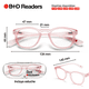 thumbnail image 4 of Lentes de Lectura B+D Dot Readers Rosa, 4 of 7