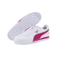thumbnail image 2 of Puma Girls Roma Basic Jr Faux Leather Sneakers Pink 5.5 Medium (B,M) Big Kid, 2 of 2