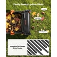 thumbnail image 3 of VEVOR 3 Packs Lawn Sweeper Brush Replacement, Compatible with VEVOR 26 in Lawn & Leaf Collector Sweepers, Yard Sweeper Brush Paddle with Durable V-Shaped Bristles for Easy Grass Leaf Cleanup, 3 of 9