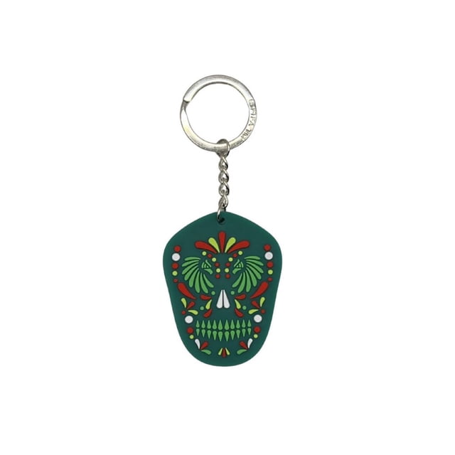 Llavero PVC FIFA WORLD CUP Calavera Mexicana Verde 1 Pieza