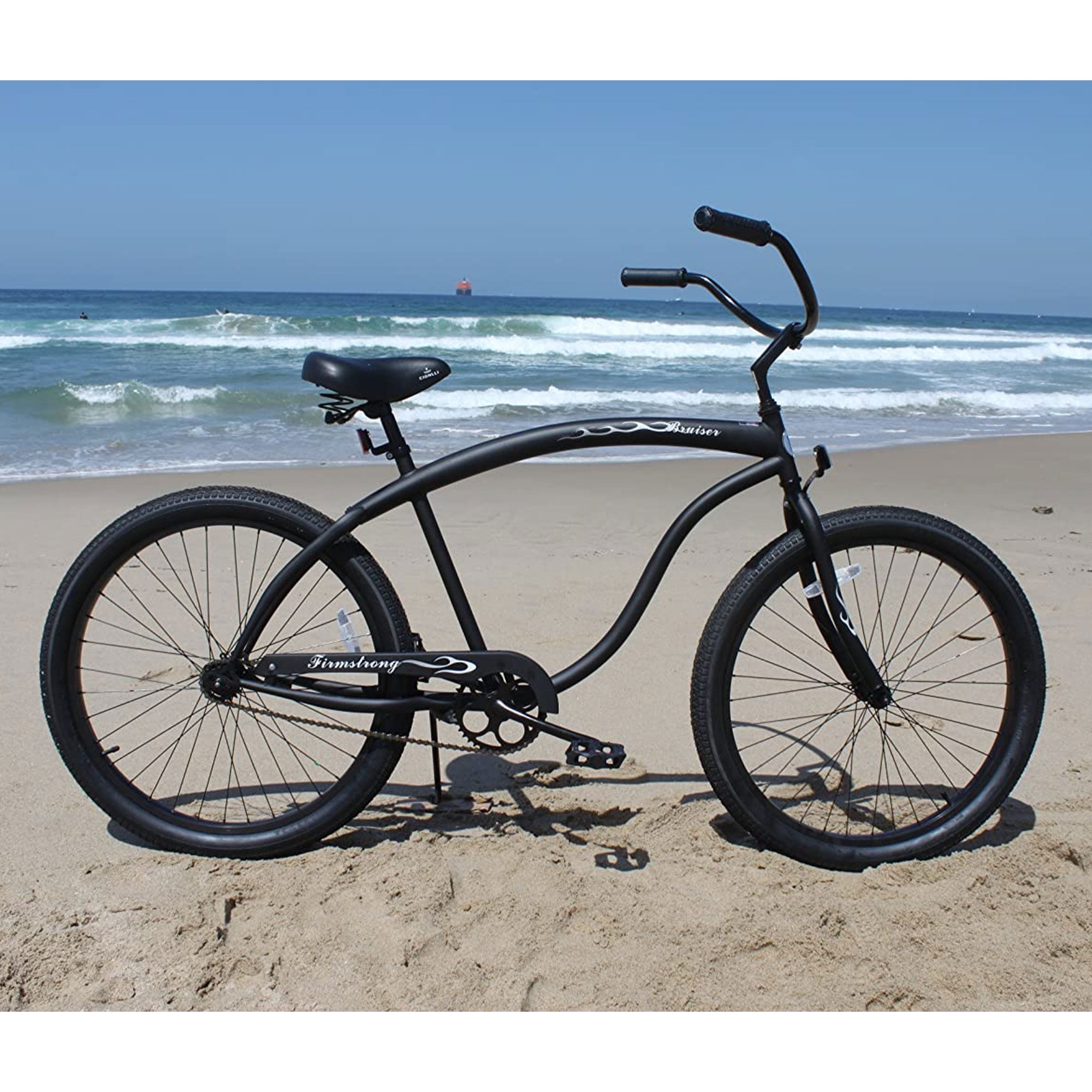 Firmstrong Bruiser Single Speed Men's 26 In Beach Cruiser Bike