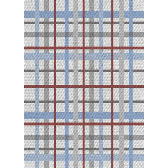 Ahgly Company Machine Washable Indoor Rectangle Transitional Platinum Gray Area Rugs, 8' x 10'