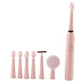 thumbnail image 2 of Cepillo de dientes recargable, cepillo de dientes eléctrico multifuncional, cepillo de dientes eléctrico suave para adultos, cepillo de dientes automático, apariencia llamativa, 2 of 5