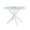 Marble White, variant on Gzxs 42 inch White Round Dining Table for 4-6 Person, Mid Century Modern Circle Table with X-Shape Metal Legs for Kitchen Living Room