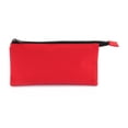 thumbnail image 1 of Pen + Gear 3 Pocket Pencil Pouch in Red Polyester with Black Zips, 1 of 4