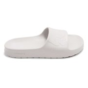 Lacoste Men's Croco 2.0 1122 2 Slide Sandals, White \ Off White,7 M US