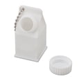 thumbnail image 4 of Milk Carton Box Keychain, Small Compact Milk Container Keychain Portable Lightweight Key Storage Case with Screw Lid, for Travel Backpack Purse Handbag, 4 of 7