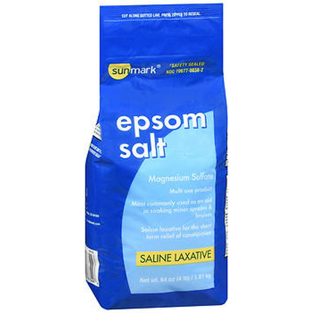 Sunmark Epsom Salt Saline Laxative 4 lbs