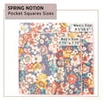 thumbnail image 4 of Spring Notion Cotton Floral Handkerchief Pocket Squares for Boys, 4 of 4