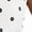 White, variant on Women Tie Up Polka Dot Print Mini Dress Sleeveless Round Neck Open Back A-Line Short Dress White M