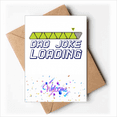 thumbnail image 1 of Father Joke Ready Art Deco Fashion Welcome Back Greeting Cards Envelopes Blank, 1 of 3