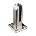thumbnail image 1 of 304 Stainless Steel Clamp Glass Panel Pool Fence Staircase Bracket Spigot Balustrade Floor Deck Balustrade Railing Moun, 1 of 4