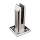 thumbnail image 1 of 304 Stainless Steel Clamp Glass Panel Pool Fence Staircase Bracket Spigot Balustrade Floor Deck Balustrade Railing Moun, 1 of 4