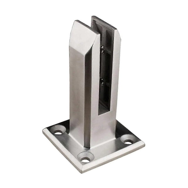 304 Stainless Steel Clamp Glass Panel Pool Fence Staircase Bracket Spigot Balustrade Floor Deck Balustrade Railing Moun