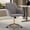 Gray, variant on Golden Base Office Chair with Exquisite Sewing / Maintain Good Shape for Years