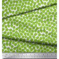 thumbnail image 3 of Soimoi Rayon Fabric Witch Face Halloween Print Fabric by Yard 56 Inch Wide, 3 of 3