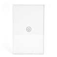 thumbnail image 1 of Interruptor táctil inteligente de 1 vía, Control por voz, aplicación remota, interruptor de luz Wifi de cristal para Google Home US 100-240V, 1 of 8