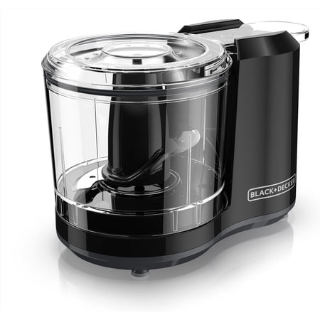 1.5-Cup Electric Food Chopper, One Touch Pulse, 150W Motor, Stay-Sharp Blade, Dishwasher Safe