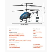 VEVOR RC Helicopter, 2.4GHz Flying Remote Control Helicopter, 3.5 Channel RC Airplane for Kid, 16 Mins Flight Time, Altitude Hold, One-Key Takeoff/Landing & LED Lights, Toys for Kids Ages 8 and up