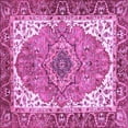 thumbnail image 1 of Ahgly Company Indoor Square Persian Purple Traditional Area Rugs, 7' Square, 1 of 4