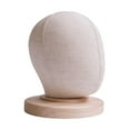 thumbnail image 5 of Gazechimp Display Head Linen Manikin Head for Beauty Salon or Shop Glasses Headset infant, 5 of 8