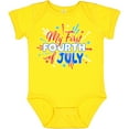 thumbnail image 3 of Inktastic My First Fourth of July- Red, White, and Blue Fireworks Boys or Girls Baby Bodysuit, 3 of 5