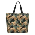 thumbnail image 1 of Fotbe Camouflage Rabbit Bolsa Tote Estética de Lona con Estampado para Mujer - Bolsa Reutilizable de Hombro Casual para Vacaciones, Compras, Trabajo y Gimnasio, 1 of 8