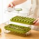 thumbnail image 4 of Bandeja de hielo con liberación rápida con un botón | Utensilio de cocina de plástico duradero | Fácil eliminación de hielo | Caja de almacenamiento para congelador multiusos | Organizador de, 4 of 8