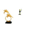thumbnail image 1 of Figura de delfín,Colección de adornos de escritorio con figuras de delfines,Estatua decorativa moderna para el hogar,artesanías artísticas,Figura de escritorio,Estatua de rana, 1 of 8