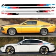 thumbnail image 3 of Universal Car Sticker Three Colors Strip Style Racing Car Body Side Decal for All Cars, 3 of 8