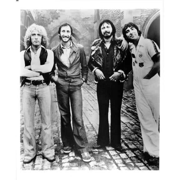The Who 5x7 photo Daltrey Townshend Entwistle Kenney Jones full length
