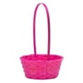thumbnail image 2 of Way to Celebrate! Small Pink Bamboo Basket, 2 of 8