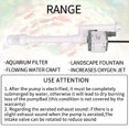 thumbnail image 3 of Fish Tank Water Pump Filter, Water Circulation Mute Aquarium Oxygen Pump, for Fish Tanks Filtration Circulation, 3 of 7