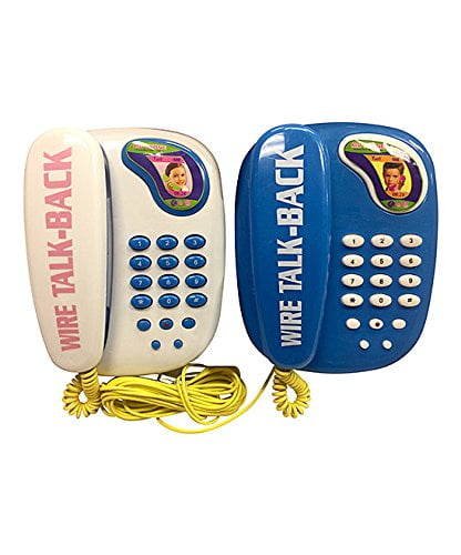 Wired Talk-Back Telephones Intercom Set 
