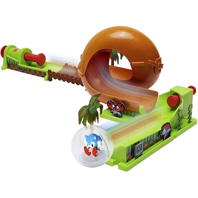 Sonic The Hedgehog Pinball Green Hill Zone Pinball Track Pla Sonic The Hedgehog Sonic The Hedgehog