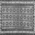 thumbnail image 1 of Ahgly Company Indoor Square Abstract Gray Contemporary Area Rugs, 3' Square, 1 of 1