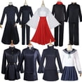 thumbnail image 3 of Disfraz de juego de rol con pantalones largos negros y azules y estilo cambiante cos costume, 3 of 6