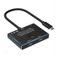 thumbnail image 1 of KVM USB C Two-Way Switch 1X2/2X1 USB 3.1 Splitter Data Video Switcher 8K @30Hz PD 100W for PC Monitor Mobile Phone, 1 of 5