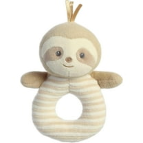 Ebba - Naturally Baby - 6" Naturally Sam Baby Ring Rattle