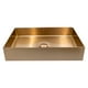 thumbnail image 1 of Ovalin Lavabo Rectangular Rubinett Acero Inoxidable 304 Cobre Lujo, 1 of 5