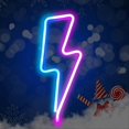 thumbnail image 3 of Neon Light for Wall Decor Neon Signs with Pink and Blue Light, 3 of 5